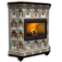 КимрПечь Истра угловой Муха (комплектация: Ладья-700)