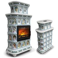 КимрПечь Истра центральный двухъярусный Фантазия