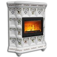 КимрПечь Истра угловой Птицы (комплектация: Облицовка для топок Ладья-600, Antek)