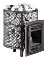 Печь банная «Атмосфера L КТТ» сетка нержавейка ПроМеталл