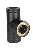 КПД ЧЕРНЫЙ Тройник сэндвич 90* ф150х230
