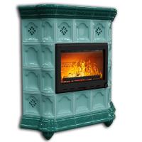 КимрПечь Истра угловой Волна (комплектация: Ладья-700)