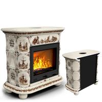 КимрПечь Прованс пристенный Голландия (топка: Ладья-600) (топка: Ладья-600)