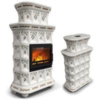 КимрПечь Истра центральный двухъярусный Прованс (комплектация: Ладья-600)