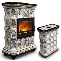 КимрПечь Истра центральный Звери (комплектация: Ладья-600)