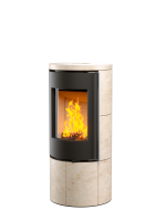 Печь-камин Астов R1.0 К MAX Крема беж.