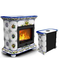 КимрПечь Прованс пристенный Луг (топка: Ладья-700) (топка: Ладья-700)