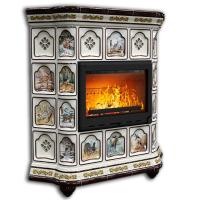 КимрПечь Истра угловой Звери (комплектация: Ладья-700)