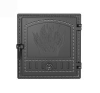 Дверка ВЕЗУВИЙ каминная 281 (Антрацит) 415*425