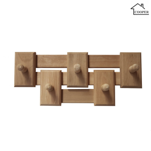 Вешалка Бондарь (Cooper) комбинированная 5 креплений ольха ВК-5