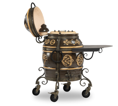 Тандыр ЭКО Уфа с откидной крышкой