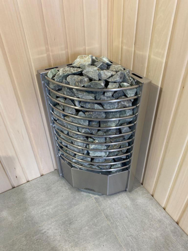 Печь Олимпия 6 кВт (6-10 м3) Угловая РЭК Ресурс электрокаменка ЭКМ