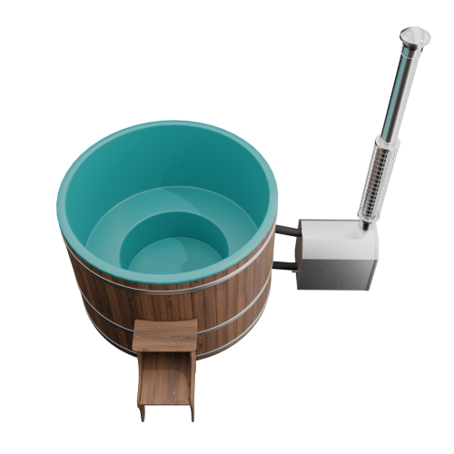 Купель БОНДАРСПА (BONDARSPA) с внешней печью