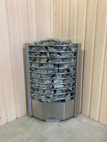 Печь Олимпия 7 кВт (7-11 м3) Угловая РЭК Ресурс электрокаменка ЭКМ