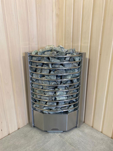 Печь Олимпия 6 кВт (6-10 м3) Угловая РЭК Ресурс электрокаменка ЭКМ