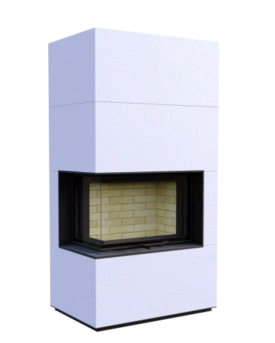 Печь-камин АСТОВ ASTOV АПЛИТ (APLIT) П2С 8457 (топка Правая (R)/Левая (L), Трафарет)