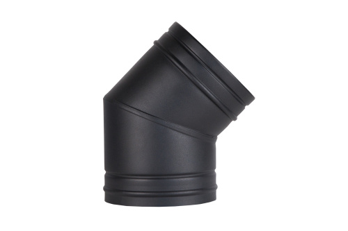 Отвод сэндвич 45* КПД ЧЁРНЫЙ 