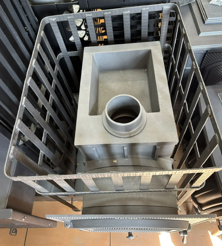 Печь для бани Технолит в сетке GFS-ЗК 25 (П2)