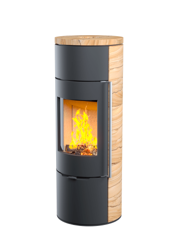 Печь-камин Астов R1.0 L K Песчаник