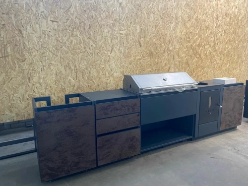 Кухня ASTOV BBQ по индивидуальному проекту