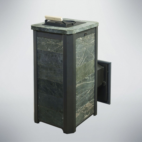 Печь для бани Варвара Терма Сказка облицовка Талькохлорит