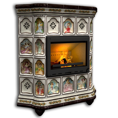 КимрПечь Истра угловой Муха (комплектация: Астов-МЛ700)