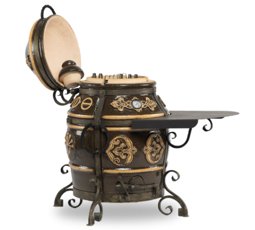 Тандыр ЭКО Уфа с откидной крышкой