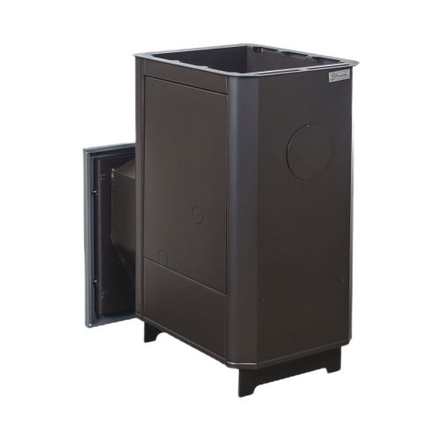 Печь для бани Варвара Мини с теплообменником глухая дверка